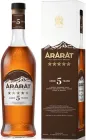 Бренді ARARAT 5 років витримки 0.5 л 40% у подарунковій упаковці (4850001001935_4850001002307)