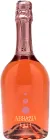 Вино натуральне слабоалкогольне ігристе рожеве солодке Abbazia Moscato Spumante rose 7% 0.75 л (8001592003662)