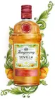 Алкогольний напій на основі джину Tanqueray Flor de Sevilla Gin 0.7 л 41.3% (5000291023462)