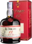 Ром El Dorado Dark 12 років витримки 0.7 л 40% Подарункова упаковка (8715151120799)