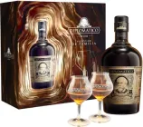 Ром Diplomatico Seleccion de Familia 0.7 л 43% в подарунковій упаковці + 2 стакани (3432379001444)
