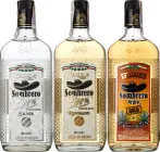 Набір текіла Sombrero Silver 100% Puro de Agave 0.7 л 38% + Reposado 100% Puro de Agave 0.7 л 38% + Negro Gold 0.7 л 38% (1121000196575)
