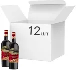 Упаковка вина Alaverdi Legend Гранато червоне напівсолодке 0.75 л х 12 шт 9-13% (4820256582770)