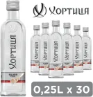 Упаковка горілки Хортиця Срібна прохолода 0.25 л 40% х 30 шт. (4820229033186B)