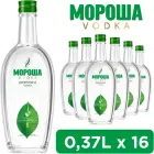 Упаковка горілки Мороша Джерельна 0.37 л 40% х 16 шт. (4820229030109B)