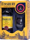 Набір Джин Finsbury London Dry 0.7 л 37.5% у подарунковій упаковці + склянка 465 мл (4062400111829)