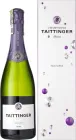 Шампанське Taittinger Ноктюрн Сек біле сухе 0.75 л 12.5% у подарунковій упаковці (3016570000668)