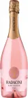 Вино ігристе Radacini Rara Neagra Brut рожеве брют 0.75 л 12% (4840267009363)