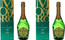 Вино ігристе Mondoro Asti біле солодке 0.75 л 7.5% у подарунковій упаковці + Вино ігристе Mondoro Asti біле солодке 0.75 л 7.5% у подарунковій упаковці (8004160522305+8004160522305)