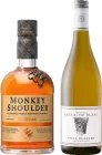 Віскі Monkey Shoulder 0.7 л 40% + Вино Calmel & Joseph Villa Blanche Grenache Blanc 2022 біле сухе 0.75 л 13.5% (5010327105215N+3760044792787)