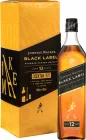 Віскі Johnnie Walker Black label 0.7 л 40% у подарунковій упаковці + барна ложка та джигер (5000267199283)