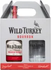 Набір Бурбон Wild Turkey до 8 років витримки 0.7 л 40.5% + склянка (4820180020324)