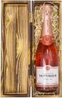 Шампанське Taittinger Prestige Rose рожеве сухе 0.75 л 12.5% в подарунковому дерев\'яному футлярі (111112)